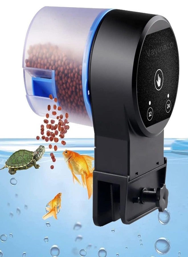 VAYINATO® AK-01 Automatic Fish Feeder Intelligent Adjustable Timing (12Hrs and 24Hrs) Aquarium Feeding Dispenser, Suitable for Holiday & Worked by Petzlifeworld - Image 1